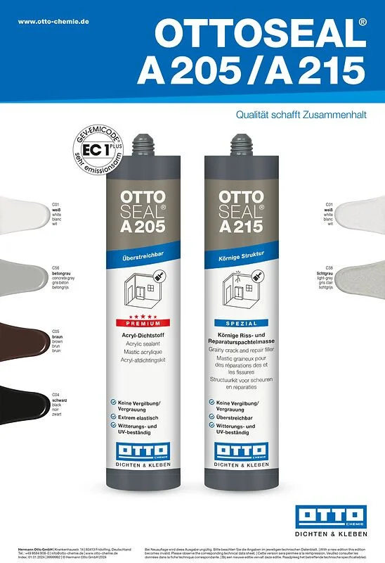 OTTOSEAL A205 koker 310ml