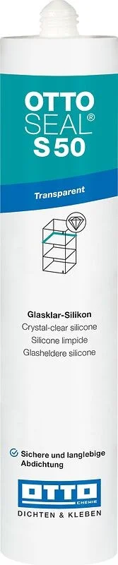 OTTOSEAL S50 Koker 310 ml -  OTTOSEAL® S 50 De glasheldere silicone